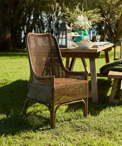 Alabama Rattan Chair | Chocolate-Suzie Anderson Home