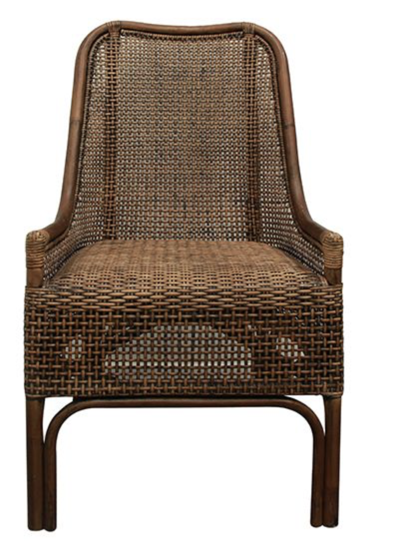 Alabama Rattan Chair | Chocolate-Suzie Anderson Home