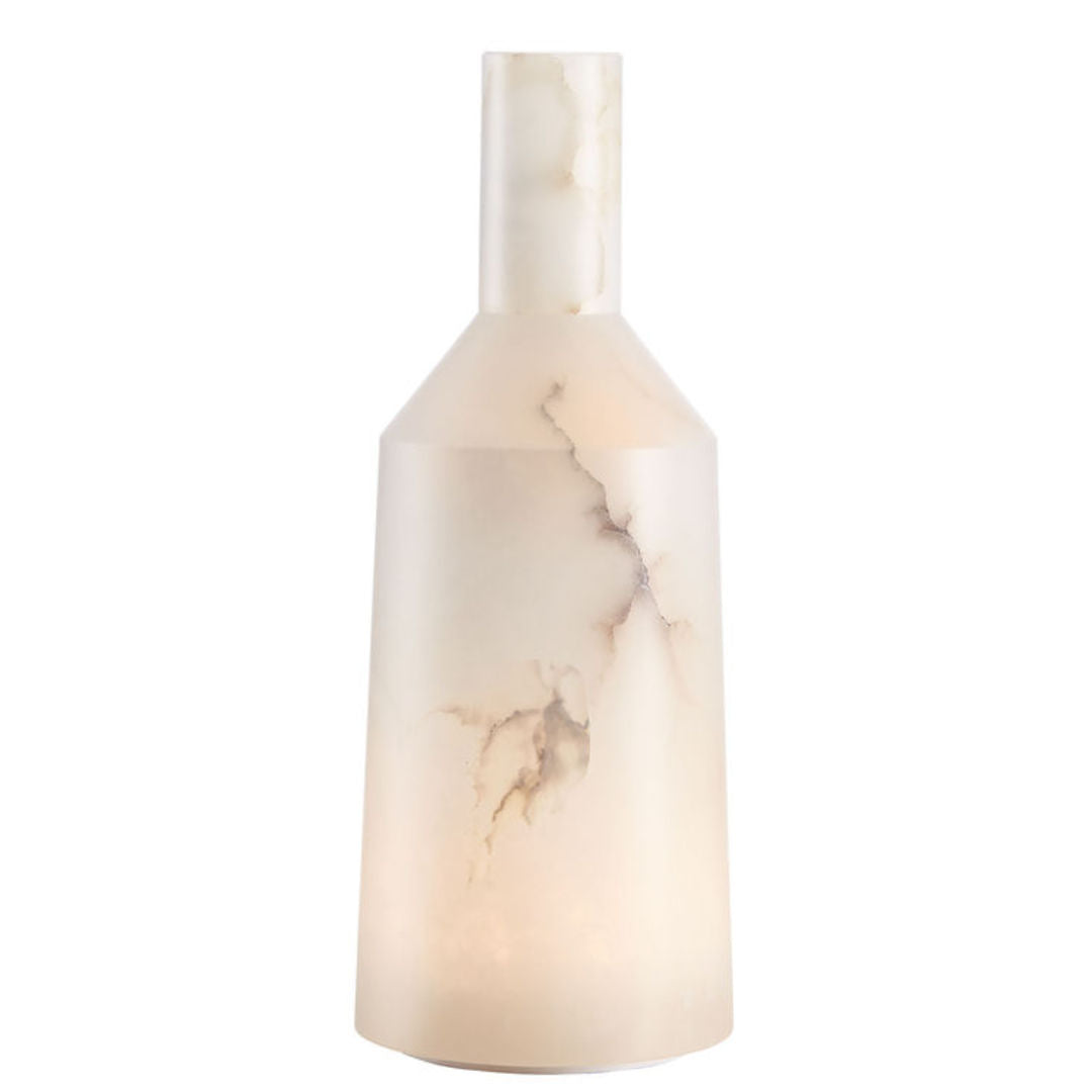 Alabaster Table Lamp | Battery Operated H39-Suzie Anderson Home