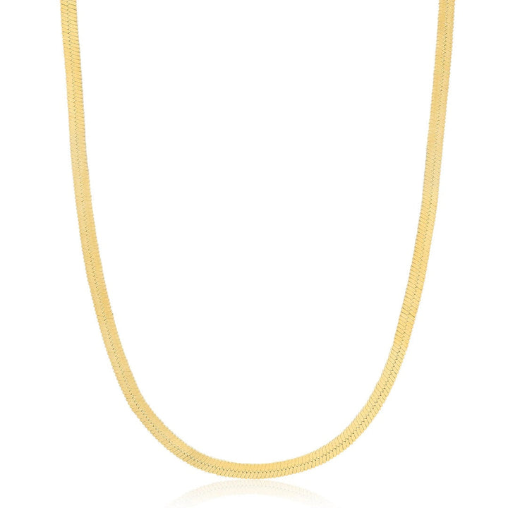 Ania | Link Up Gold Snake Chain Necklace-Suzie Anderson Home