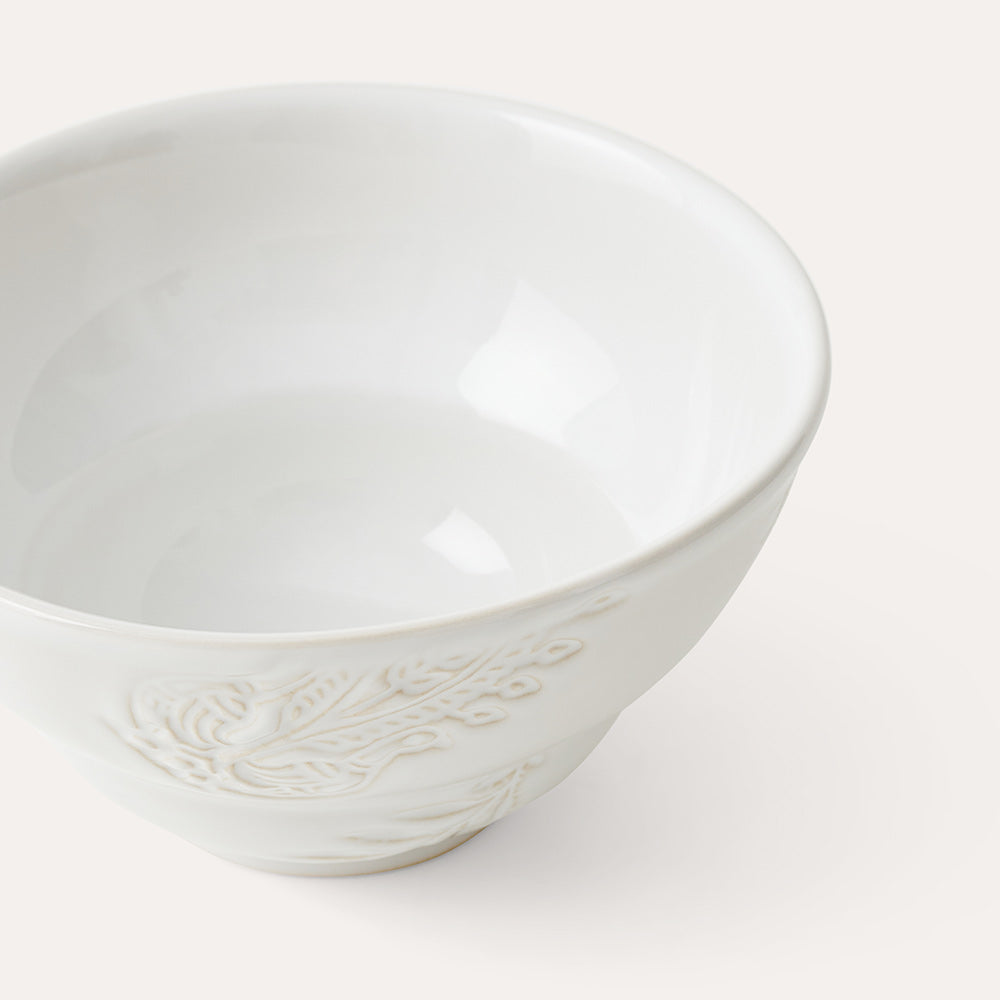 Arabesque Cup | No Handle | White-Suzie Anderson Home