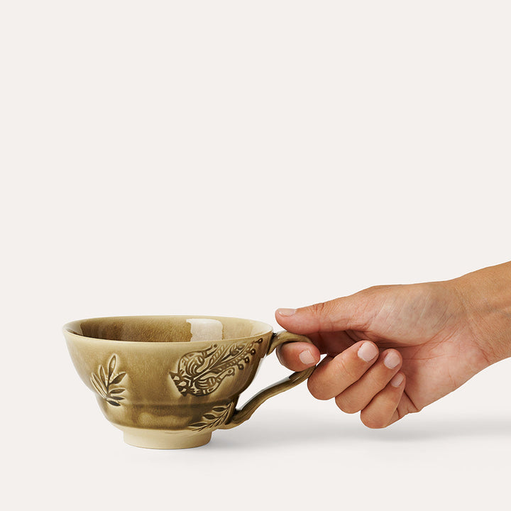 Arabesque Cup with Handle | Sand-Suzie Anderson Home