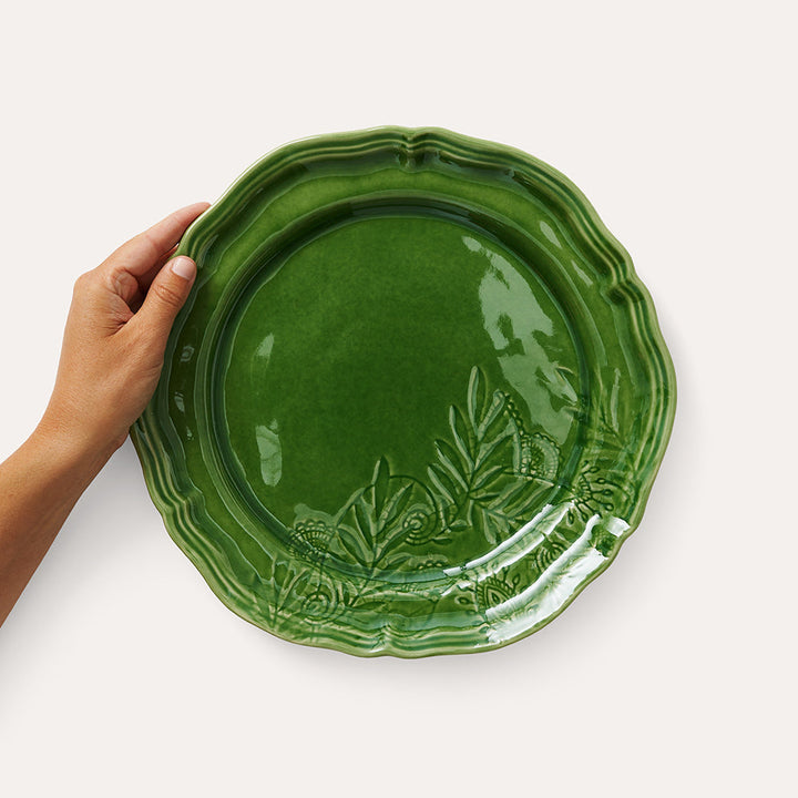 Arabesque Dinner Plate | Primavera-Suzie Anderson Home