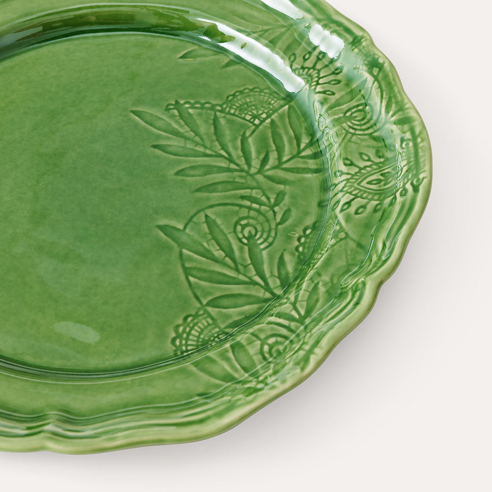 Arabesque Dinner Plate | Primavera-Suzie Anderson Home