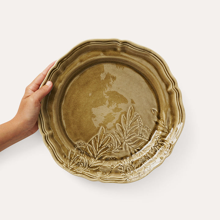 Arabesque Dinner Plate | Sand-Suzie Anderson Home