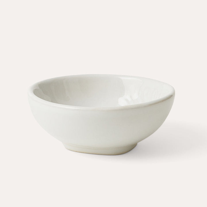 Arabesque Small Dip Bowl | White-Suzie Anderson Home