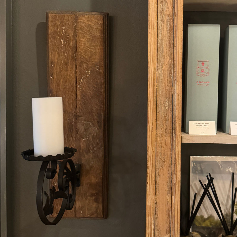 Arabesque Wall Sconce | Matt Black-Suzie Anderson Home