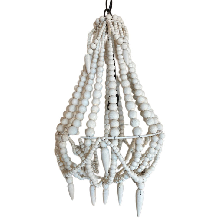 Ariette Chandelier | White | W42 x H56cm-Suzie Anderson Home