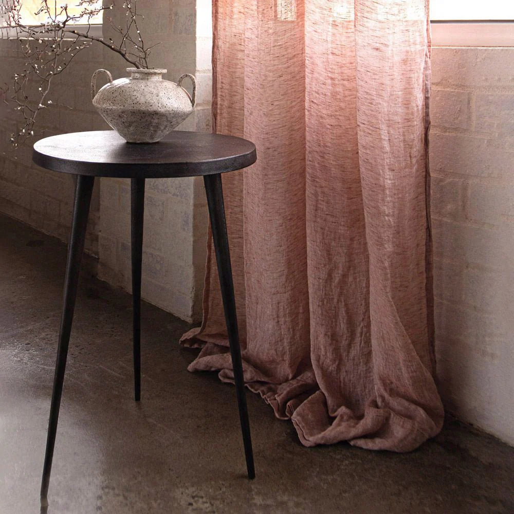 Curtain Linen Drop | Rosa