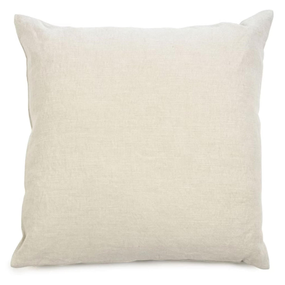 Atlas Cushion Cover | Stonewashed Linen | Natural | 63x63cm-Suzie Anderson Home