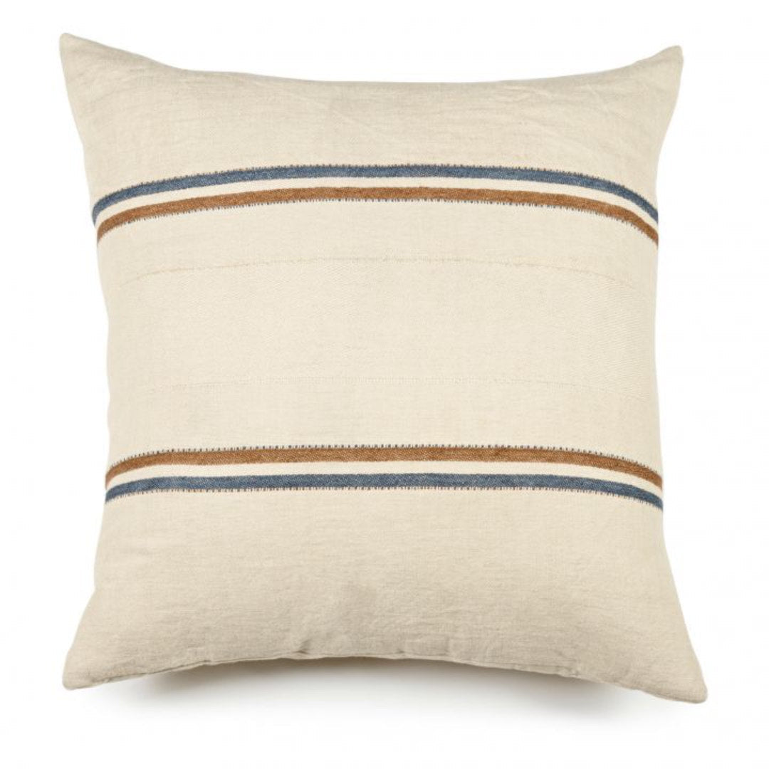 Auburn Cushion Cover Stripe | 63x63cm | Libeco Linen-Suzie Anderson Home