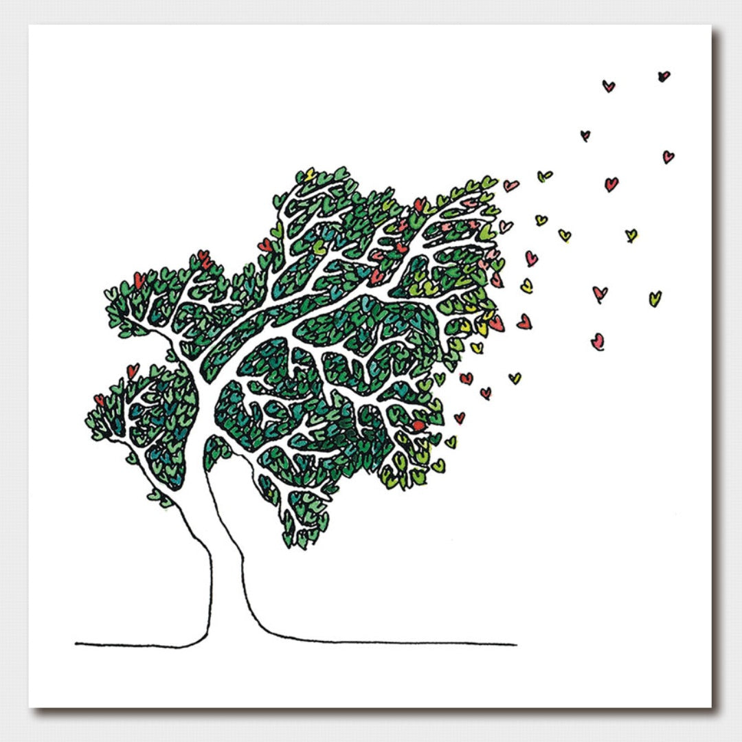 Autumn Love Tree | Card & Envelope-Suzie Anderson Home