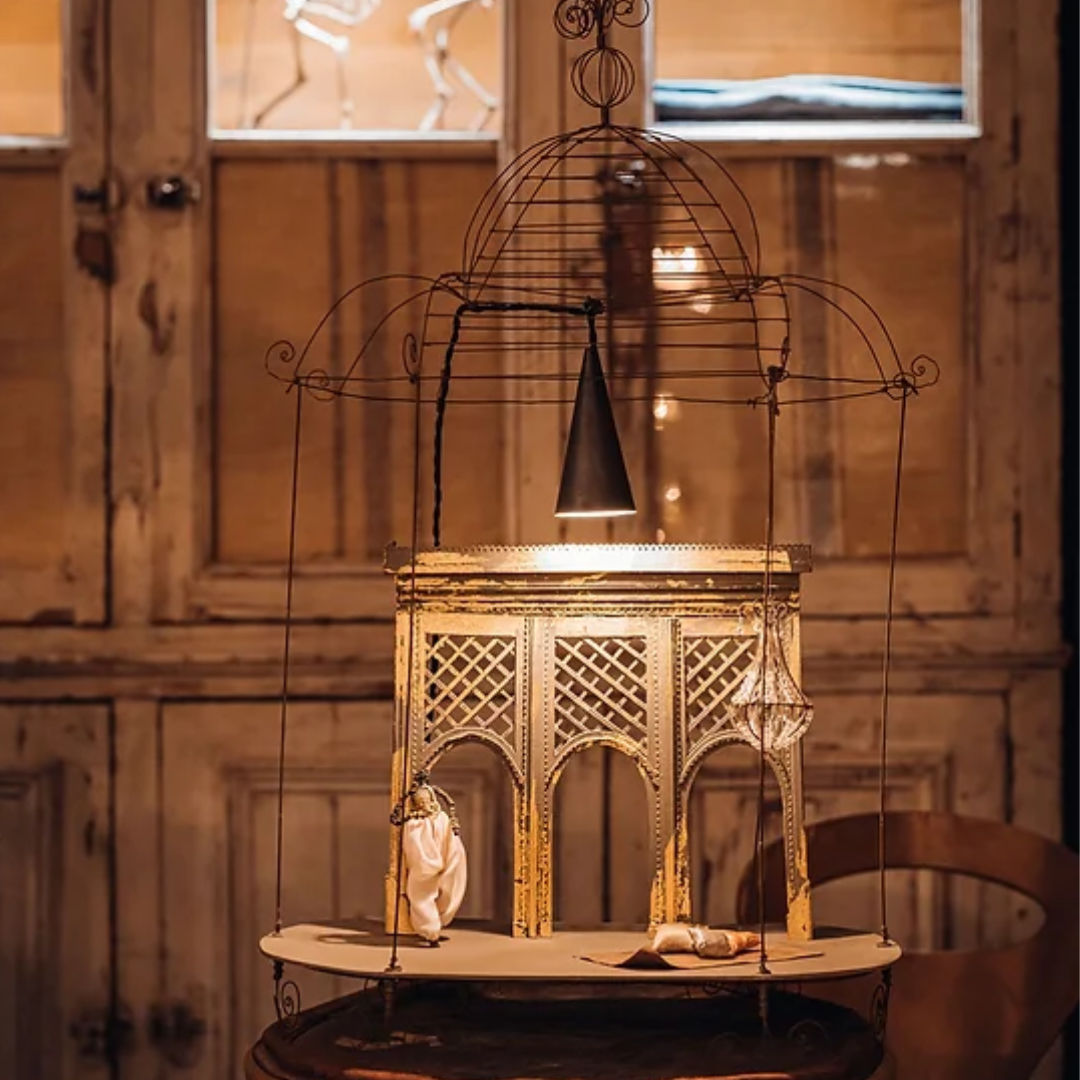 Aziyade | Handcrafted Wire Lamp | Avignon, France-Suzie Anderson Home