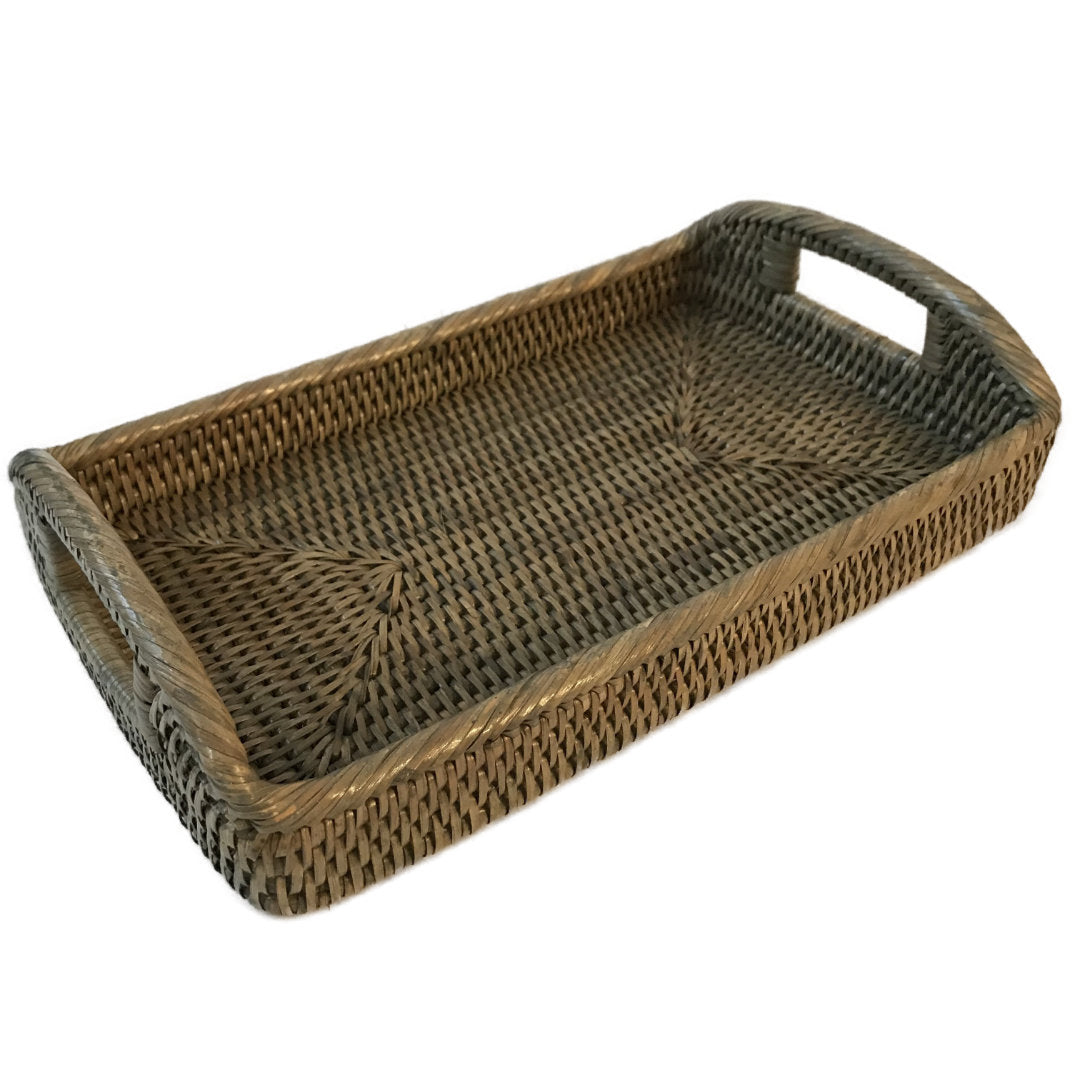 Baby Rattan Tray with Handles | Old Grey-Suzie Anderson Home