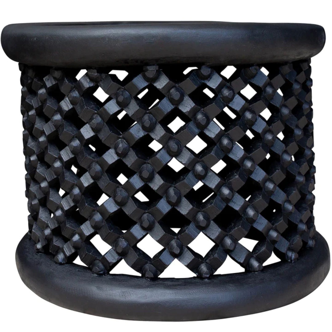 Bamileke Table | Black | approx W40cm-Suzie Anderson Home