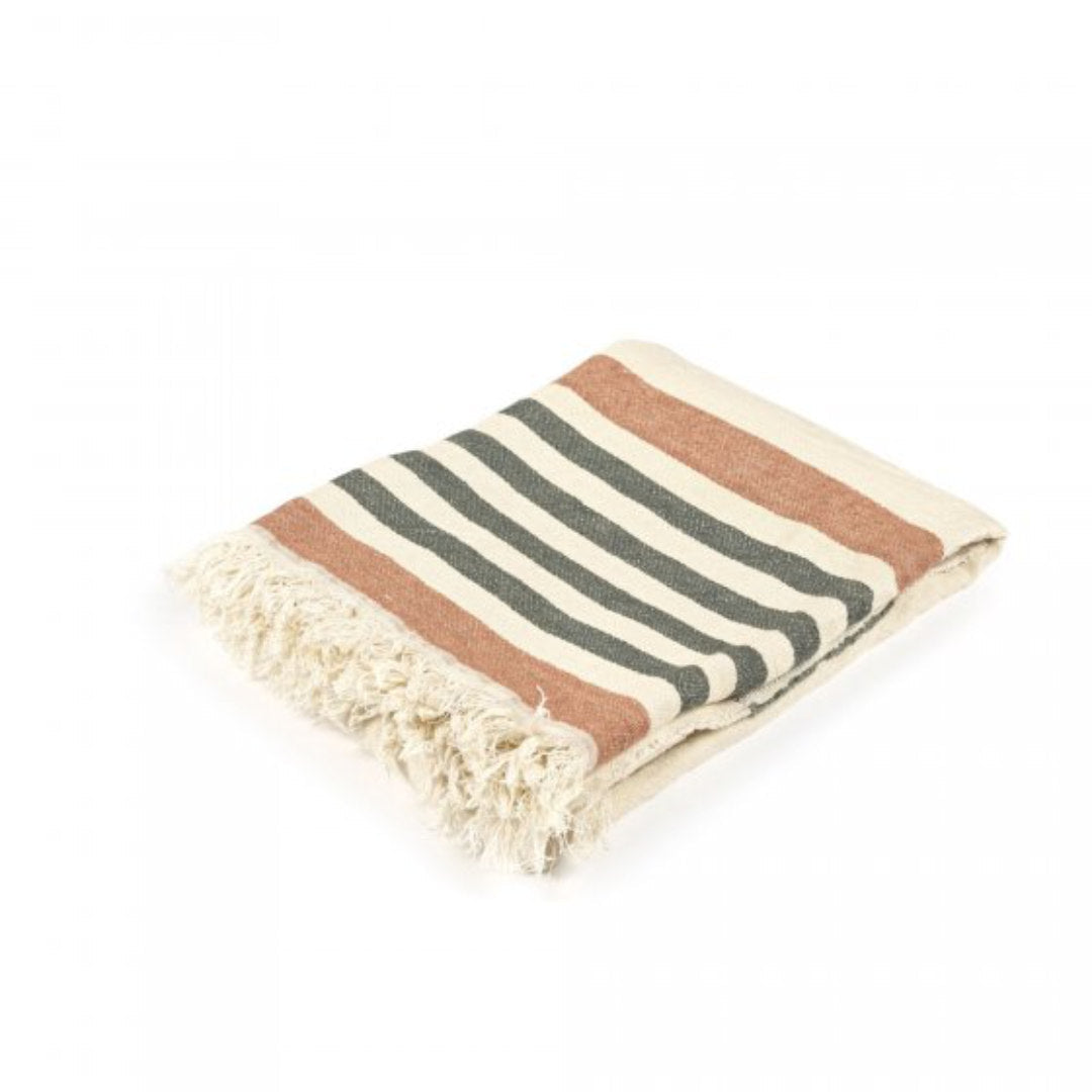 Belgian Linen Towel Fouta | Laguna Verde | 110x180cm | Libeco Linen-Suzie Anderson Home