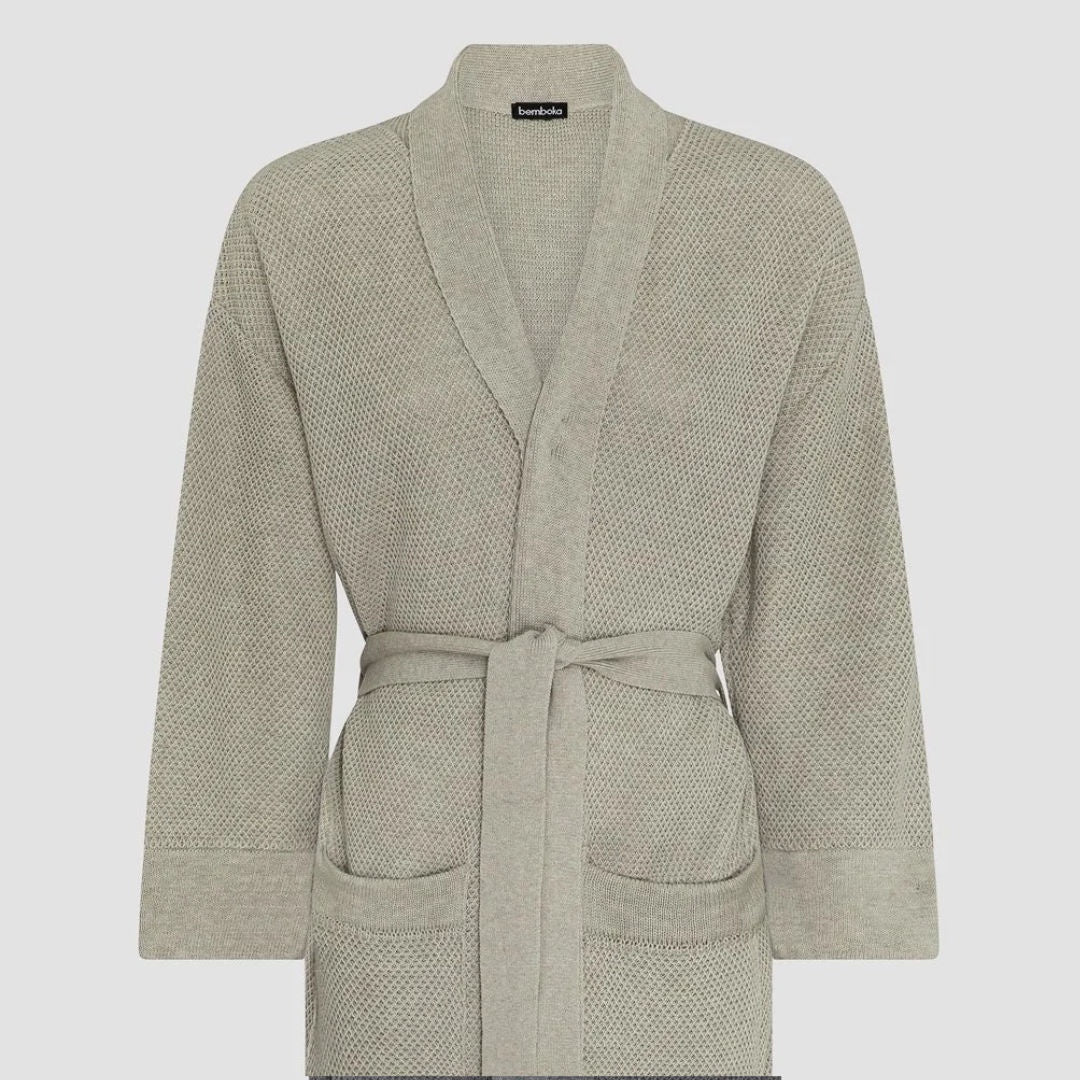 Bemboka Bathrobe | Bamboo & Cotton | Wheat-Suzie Anderson Home