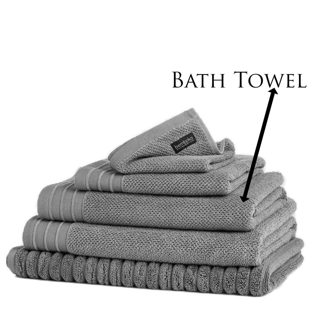 Bemboka Turkish Bath Towel | Grey-Suzie Anderson Home