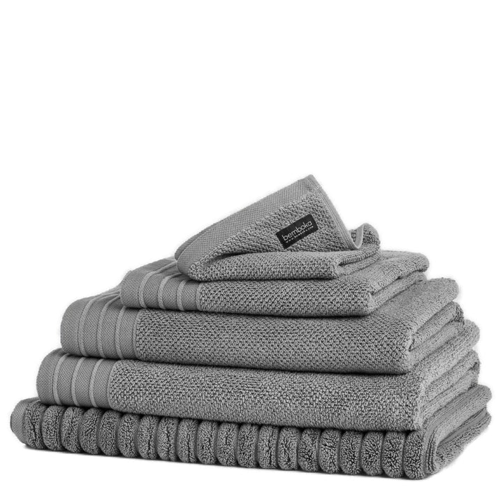 Bemboka Turkish Bath Towel | Grey-Suzie Anderson Home