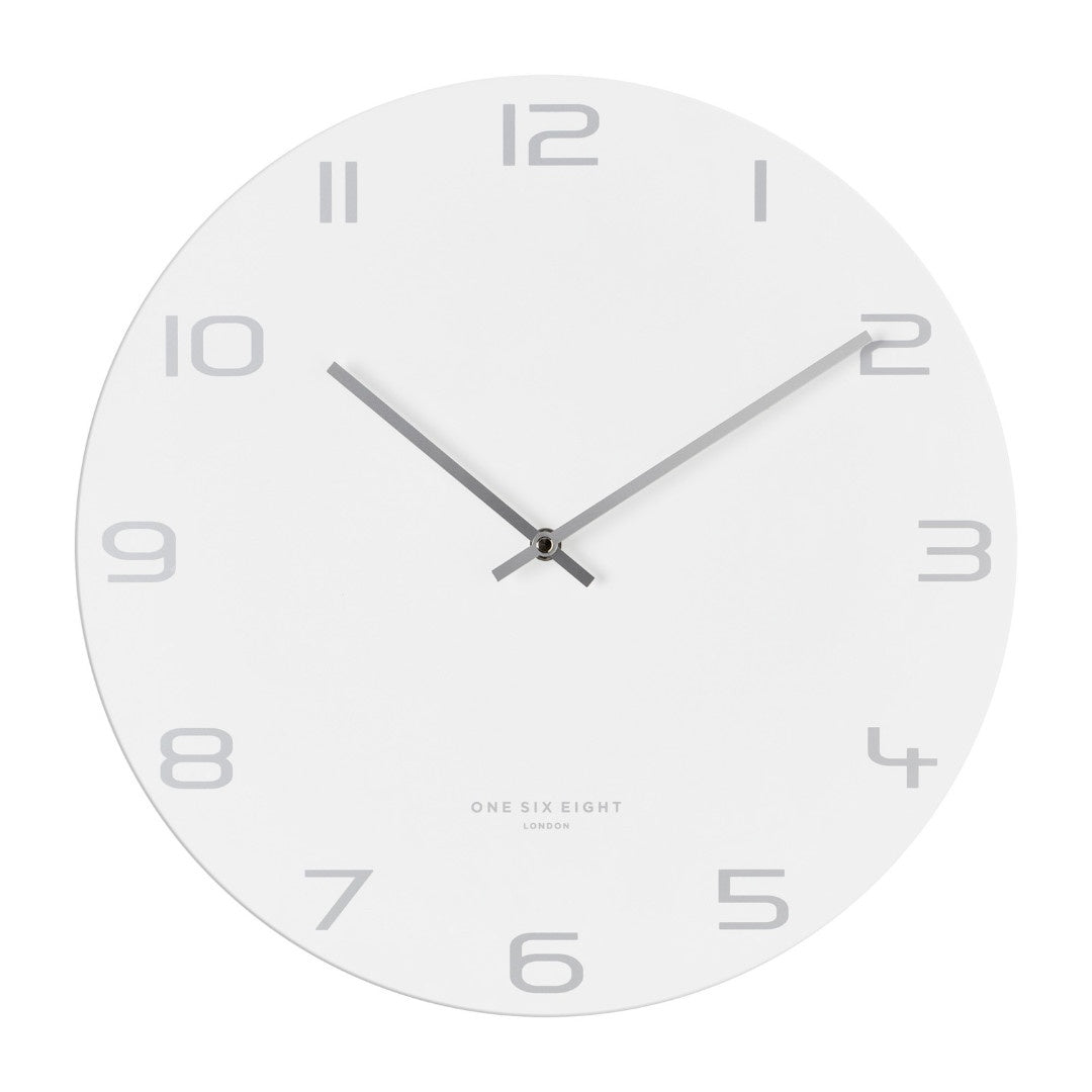 Bianca Silent Sweep Wall Clock 40cm-Suzie Anderson Home
