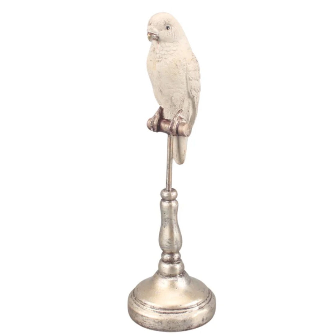 Ornithology Aviary Bird  | White/Gold