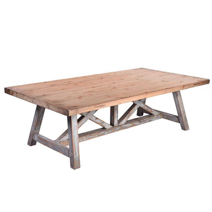 Bletchington Reclaimed Timber Coffee Table | W150 x D80 x H44cm-Suzie Anderson Home