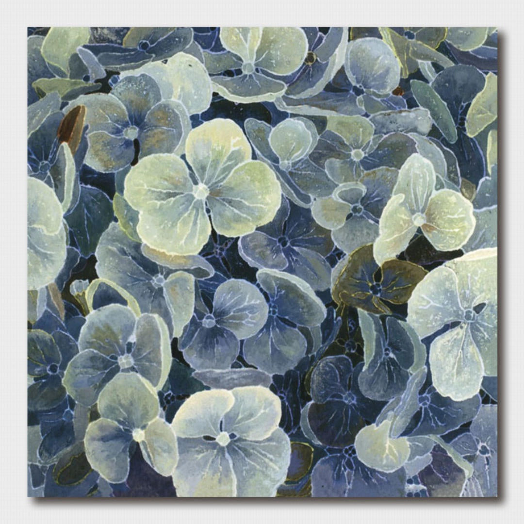 Blue Hydrangea | Card & Envelope-Suzie Anderson Home