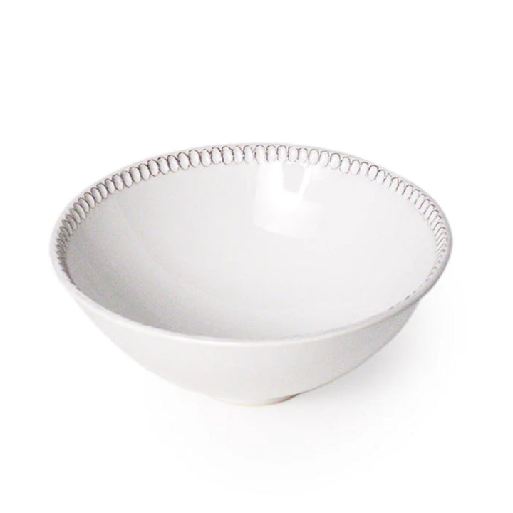 Catenina Salad Bowl 22cm | White-Suzie Anderson Home