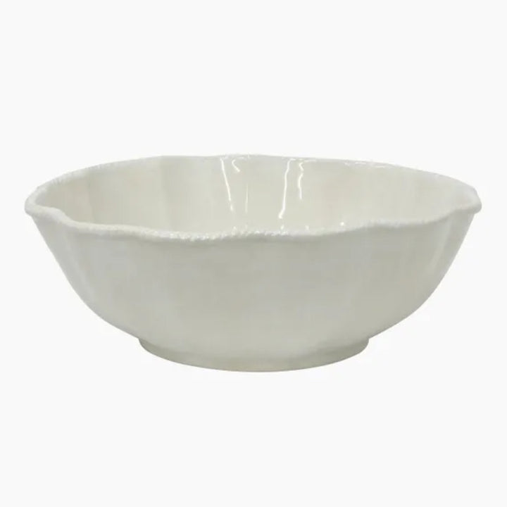 Scallopia Rope Ceramic Serving Bowl