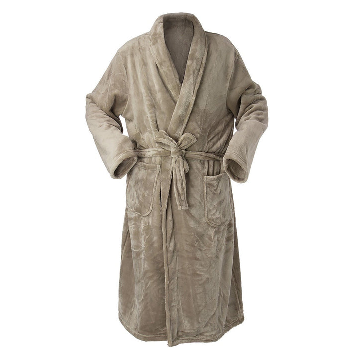 Brogo Bathrobe | Micro Mink | Mocha-Suzie Anderson Home