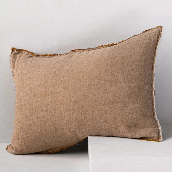 Flocca Standard Pillowcase | Brun