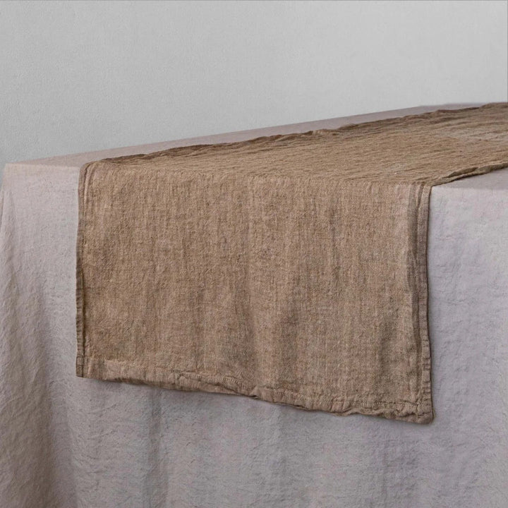 Basix Linen Runner | Brun-Suzie Anderson Home