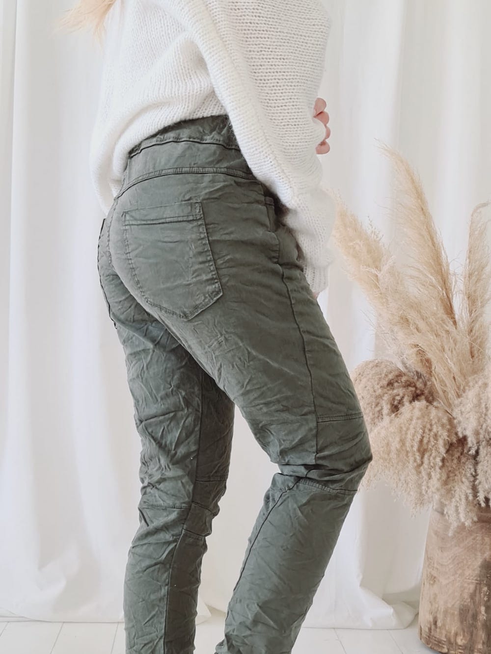 Bypias | Casual Tencel Jogger | Camo Green-Suzie Anderson Home