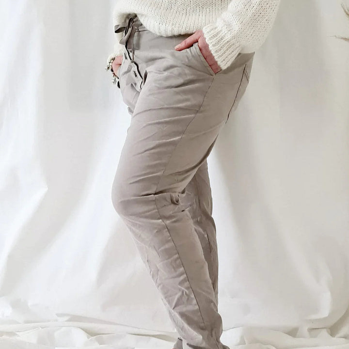 Bypias | Casual Tencel Jogger | Sand-Suzie Anderson Home