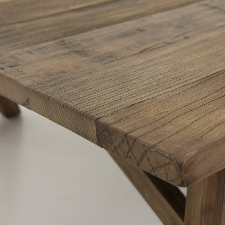 Benoit II Elm Wood Coffee Table | Flamant Belgium | L160 x W100 x H40cm-Suzie Anderson Home