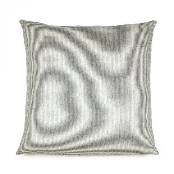 Libeco Linen Euro Pillow Cover | Workshop Stripe | 65 x 65 cm