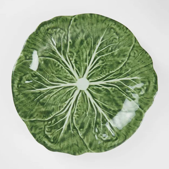 Luxe Cabbage Leaf Dinner Plate | Melamine