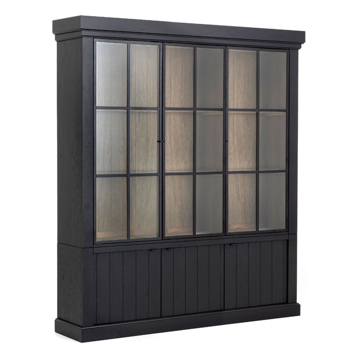 Jason 3D Black Iron Library | Flamant Belgium | W192 x D44 x H222-Suzie Anderson Home