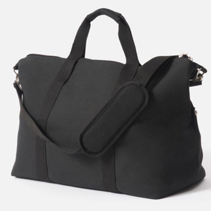 Canvas Weekender Bag | Black 39 x 50 x 24cm-Suzie Anderson Home