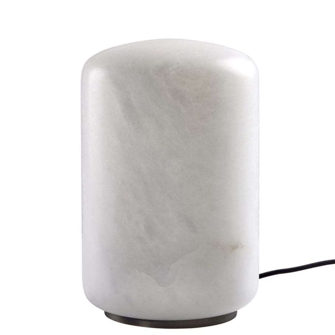 Capsule Alabaster Table Lamp Capsule | 30cm-Suzie Anderson Home