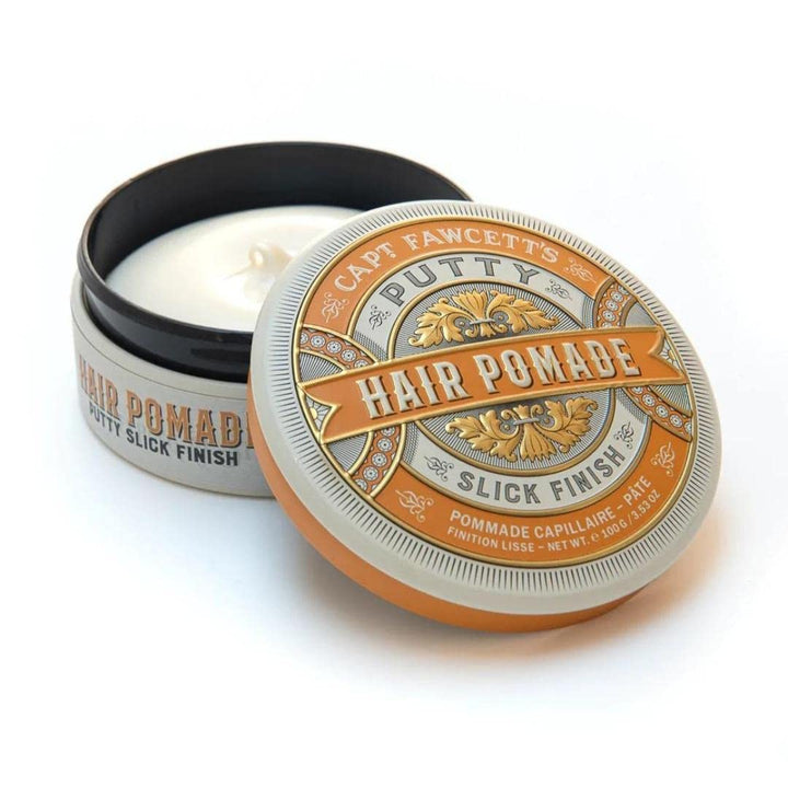 Captain Fawcett Putty Pomade 100g Ochre Slick Finish-Suzie Anderson Home