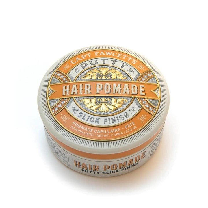 Captain Fawcett Putty Pomade 100g Ochre Slick Finish-Suzie Anderson Home