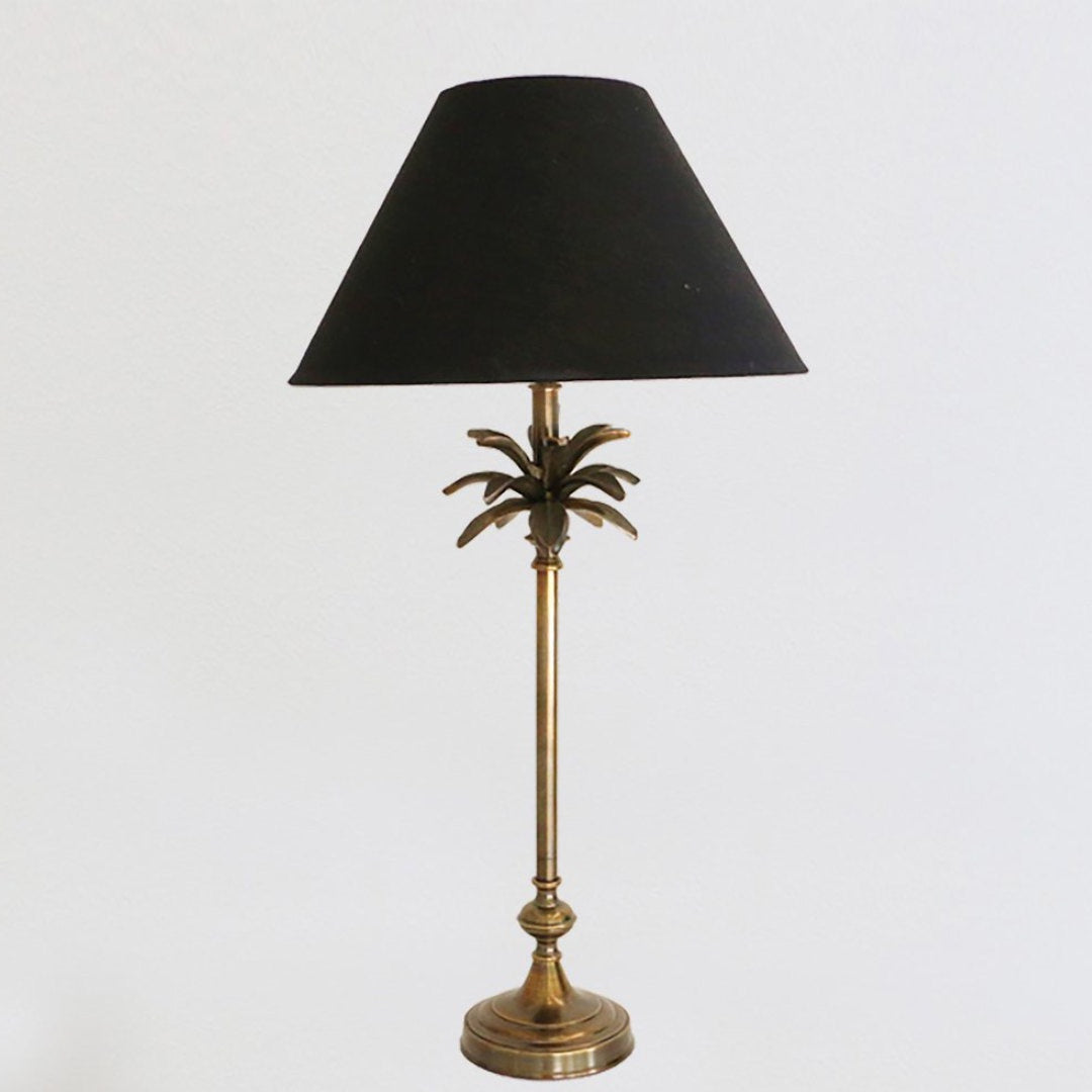 Caribbean Palm Lampbase | Brass Finish-Suzie Anderson Home