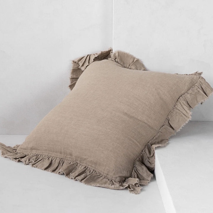 Kristine Euro Pillowcase + Ruffle | Cep