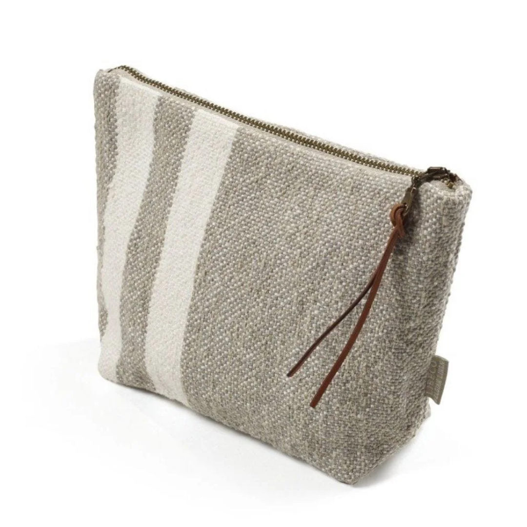 Libeco Linen Charlotte Pouch | Multi Stripe