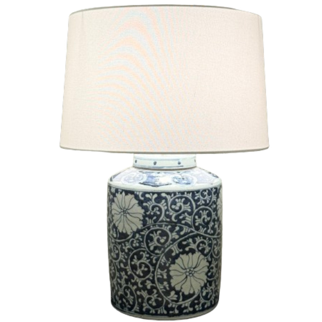 Chrysanthemum Ceramic Table Lamp Base | H45cm-Suzie Anderson Home