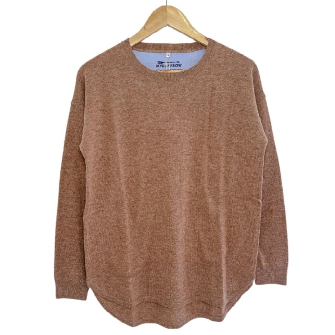 Bow | Swing Top | Merino Cashmere | Cinnamon w No Patch