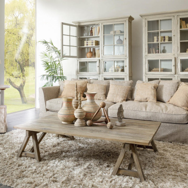 Benoit II Elm Wood Coffee Table | Flamant Belgium | L160 x W100 x H40cm-Suzie Anderson Home