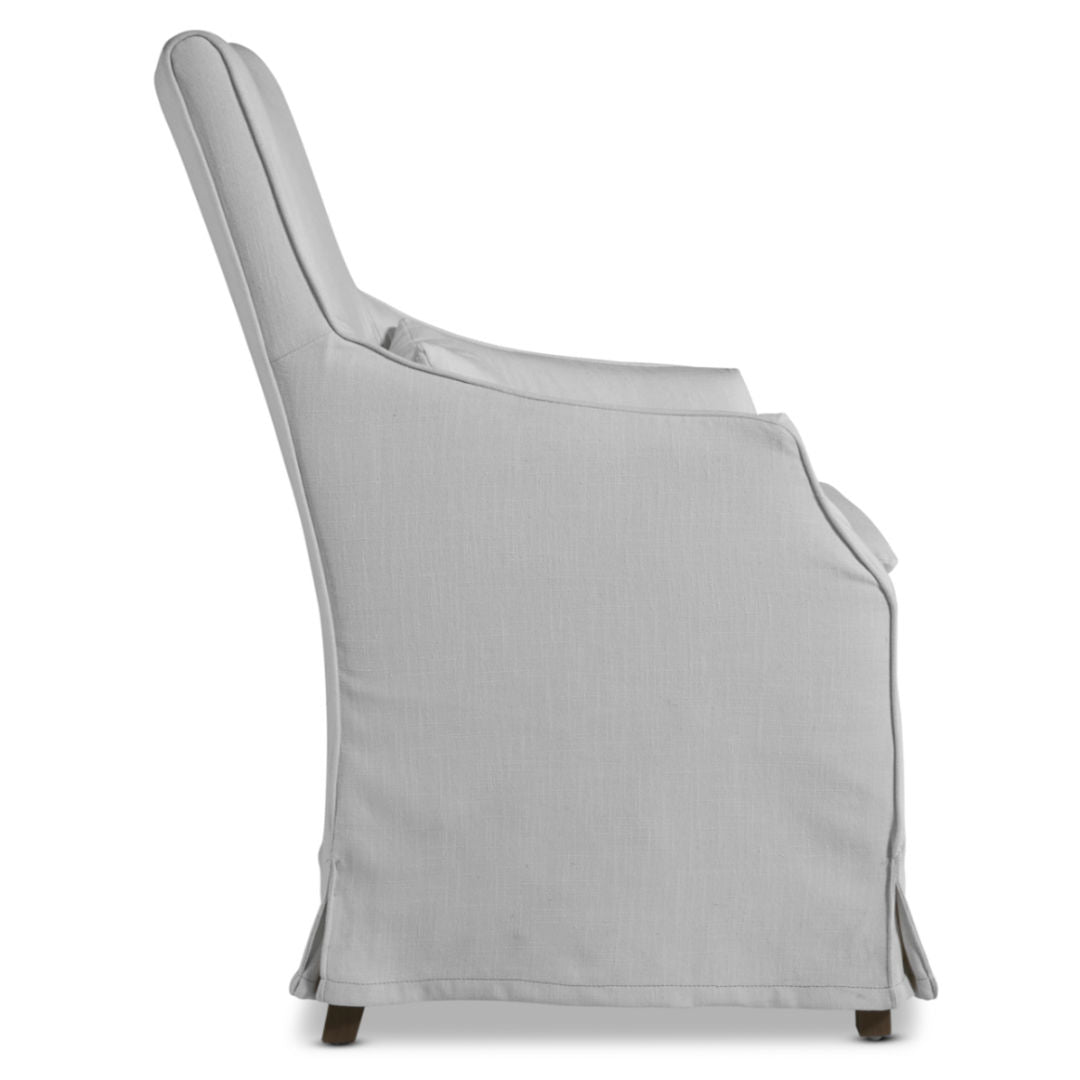 Collins Dining Chair | Ivory Removable Cover-Suzie Anderson Home