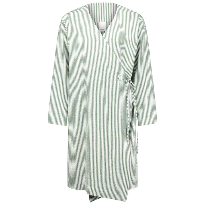 Daydream Dress | Tencel | Forest Green Stripe |ML-Suzie Anderson Home